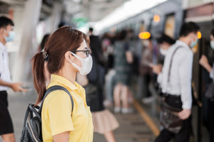 CO2 Highlights the COVID-19 Risk of Public Transport