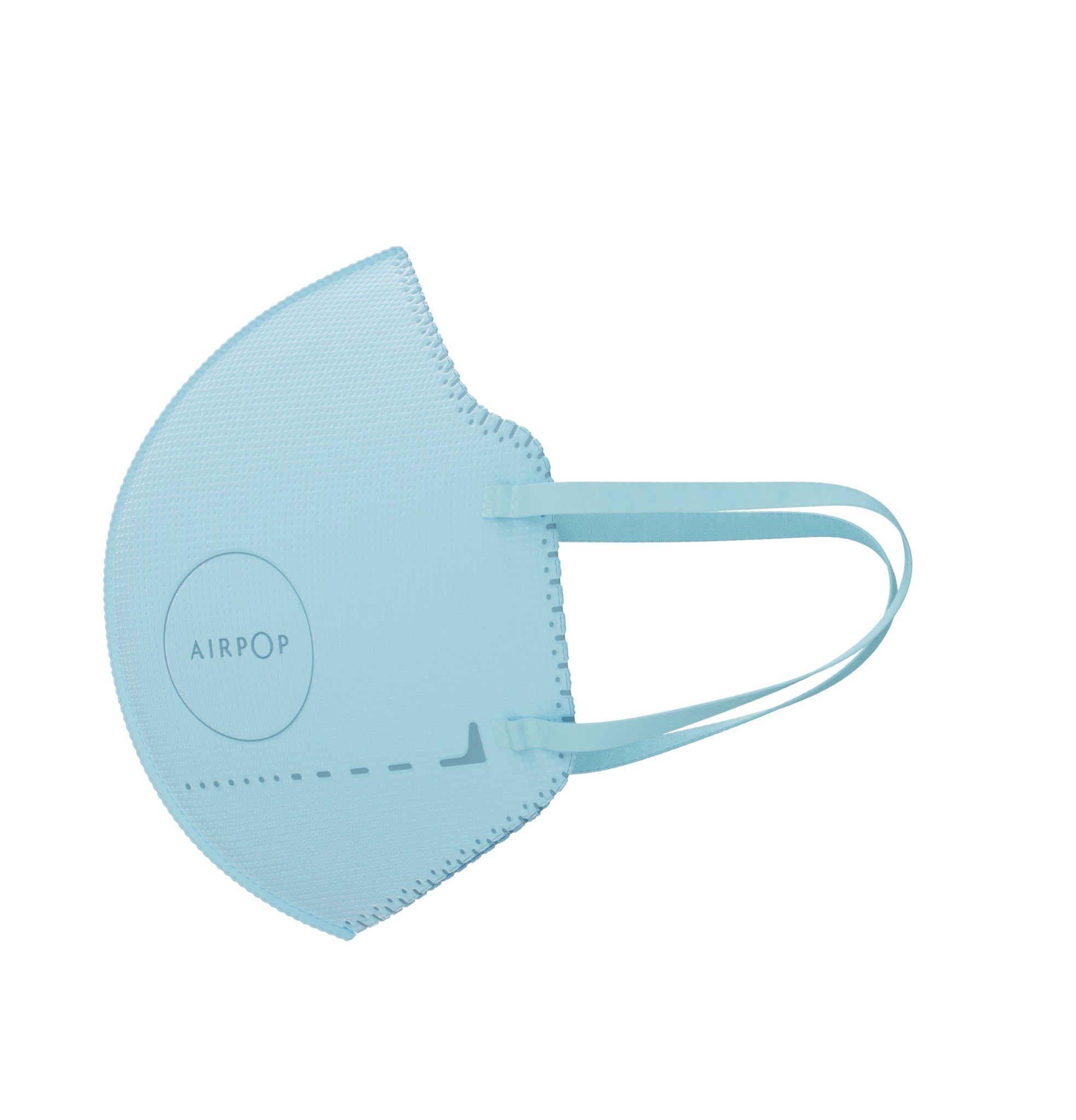 An AirPop Kids Mask on a white background, providing breathability and comfort.