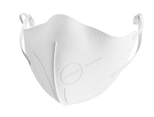 An AirPop Light SE face mask on a white background.