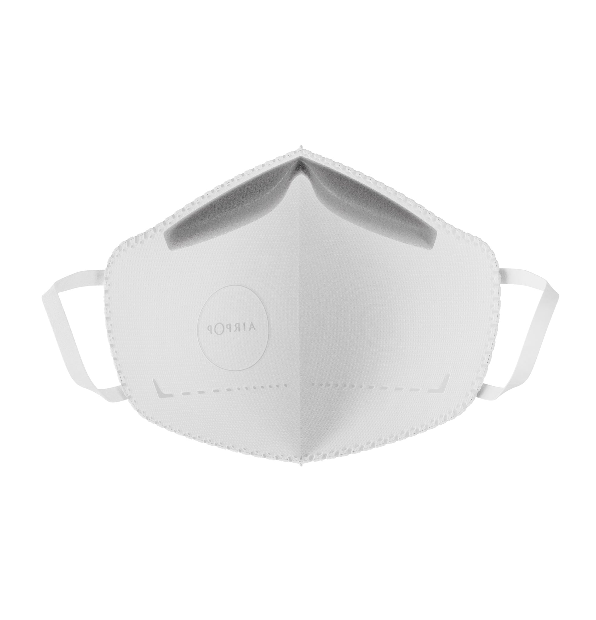 An AirPop Kids Mask on a white background, breathable and comfortable.