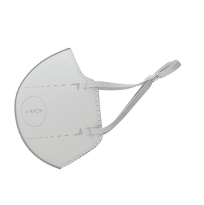 An AirPop Pocket Mask on a white background.