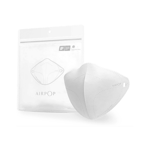 A set of AirPop Filter Refills 4 pcs with a white background.
