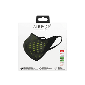 A box of AirPop Active Mask.